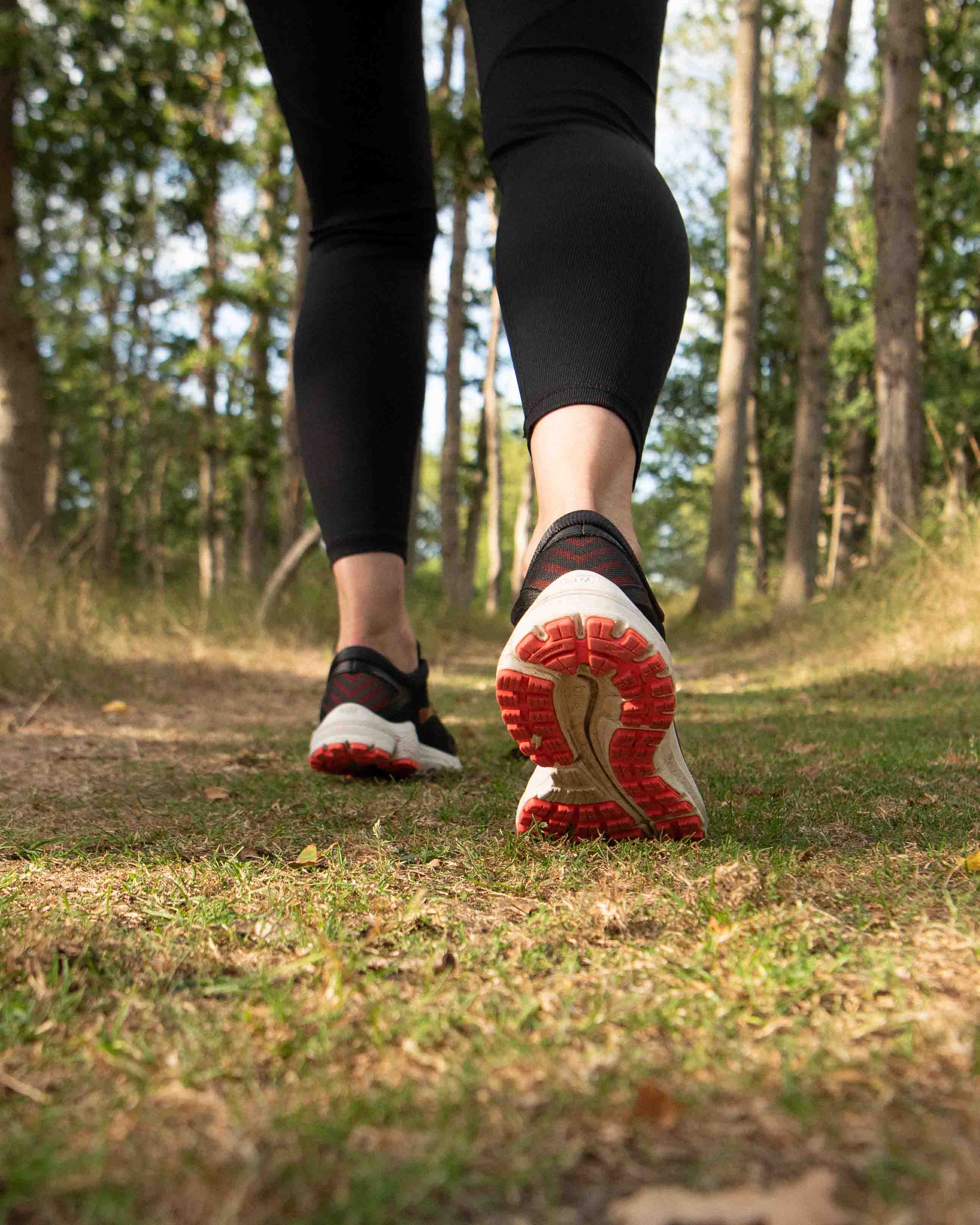 Vrouw hardlopen